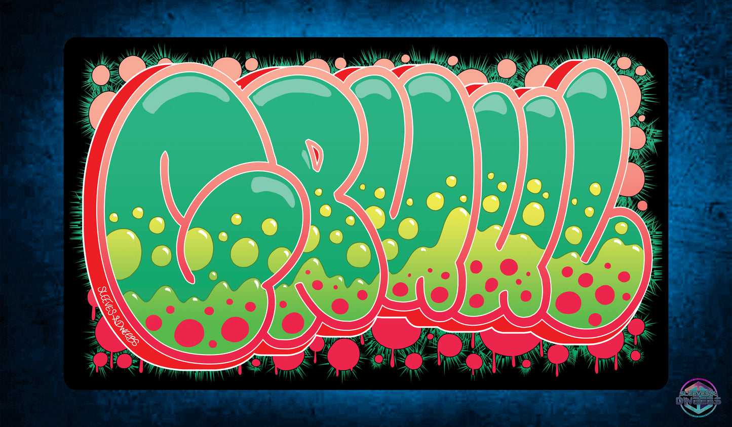 Gruul Graffiti Playmat