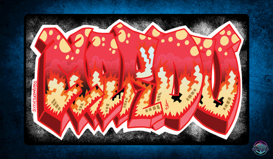 Mardu Graffiti Playmat