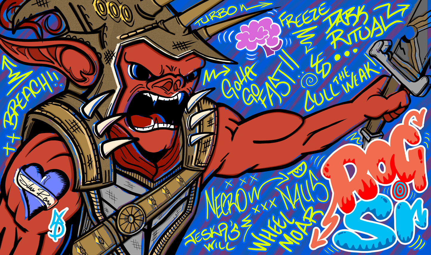 Rograkh, Son of Rohgahh Playmat